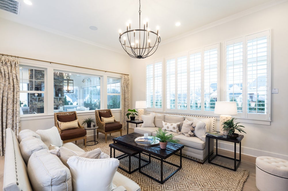 Great Room Sample. Waxhaw, NC New Home