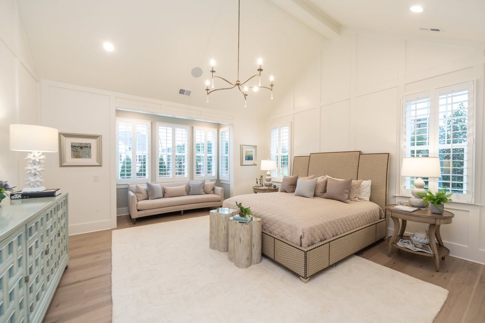 Primary Suite Sample. 6,561sf New Home in Waxhaw, NC