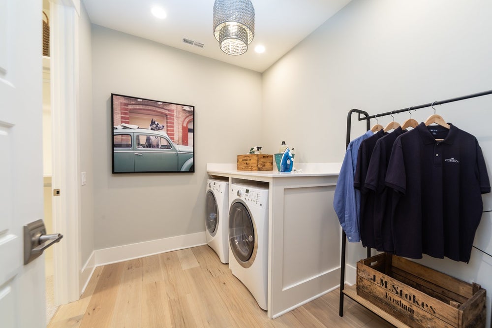 Laundry Room Sample. 5br New Home in Waxhaw, NC
