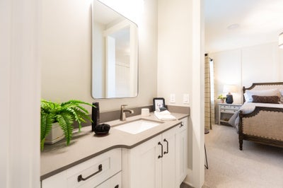 Bedroom 2 and 3 Shared Bath Sample. 6,561sf New Home in Waxhaw, NC