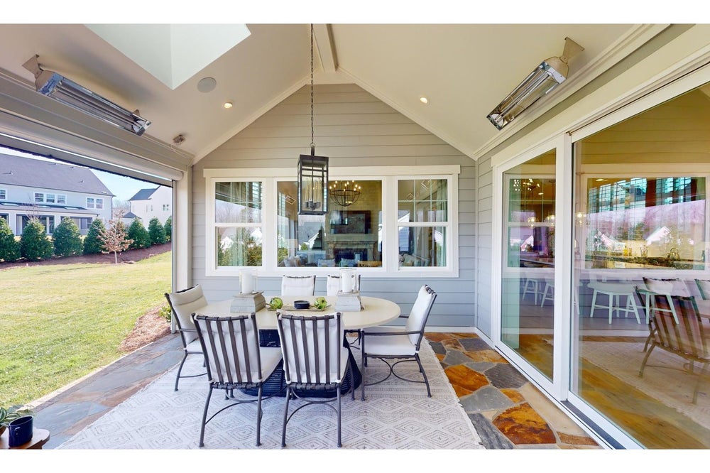 Outdoor Living Sample. 6,561sf New Home in Waxhaw, NC