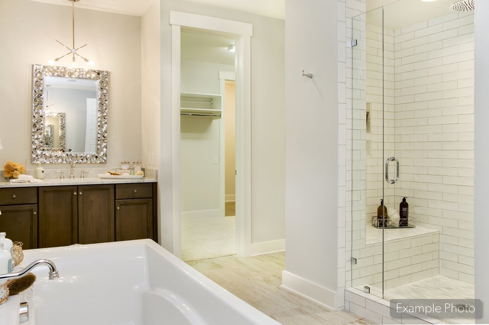 Primary Bath Sample. New Home in Clover, SC
