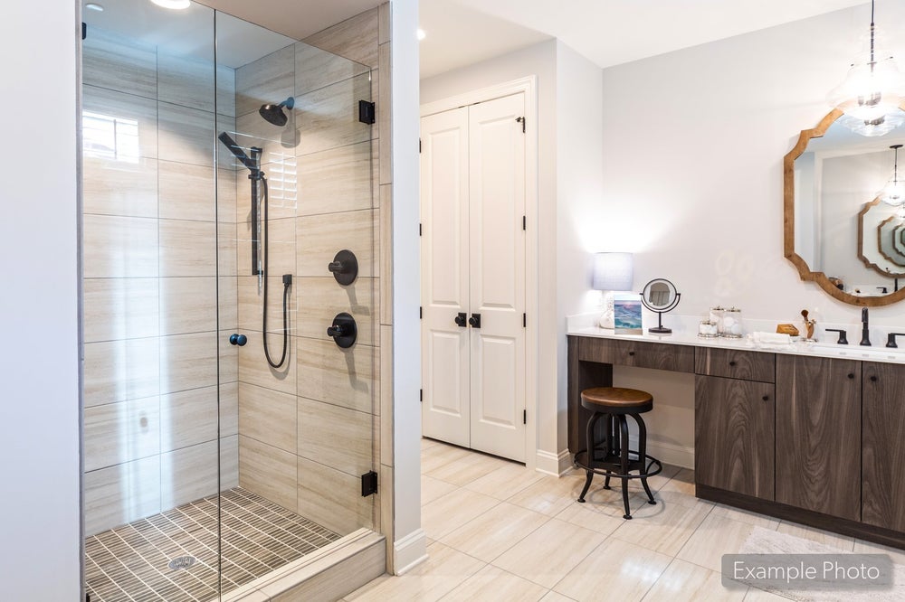 Primary Bath Sample. Clover, SC New Home
