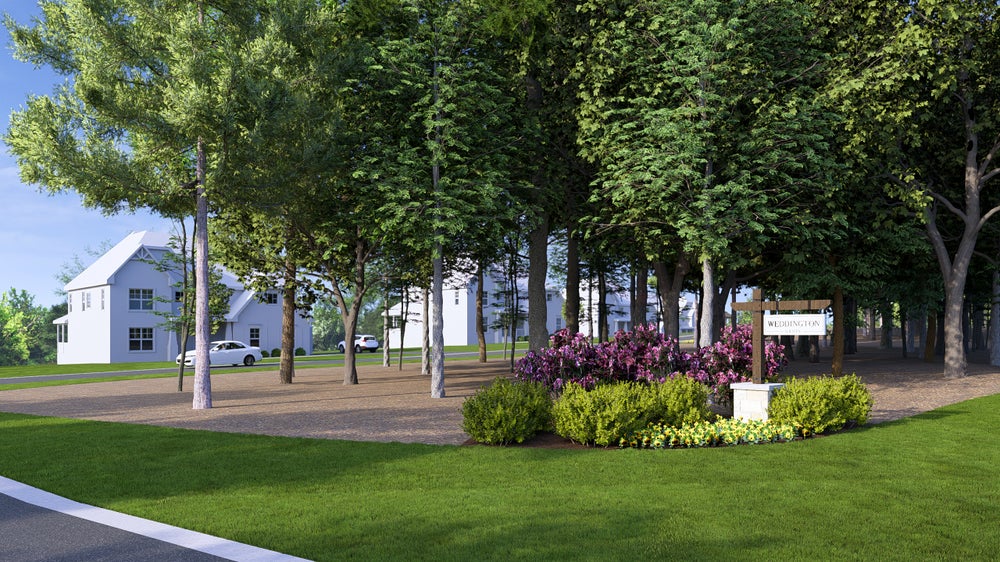 Weddington Grove Entrance Rendering. Weddington, NC New Homes