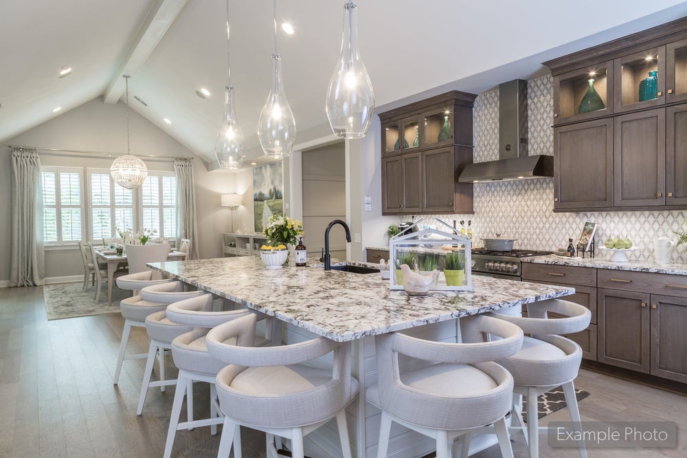 Kitchen Sample. 5,126sf New Home in Lancaster, SC