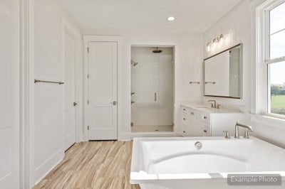 Owner's Bath with included Freestanding Tub Sample. 4155 Persimmon Road, Lancaster, SC