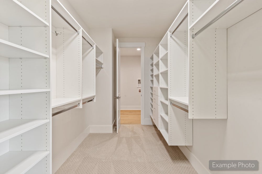 Owner's Closet Sample. New Home in Lancaster, SC