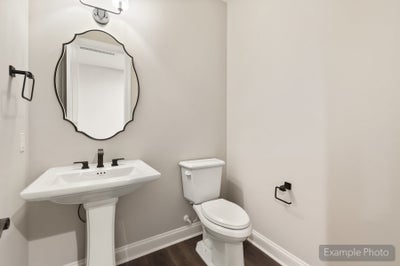 Powder Room Sample. Lancaster, SC New Home
