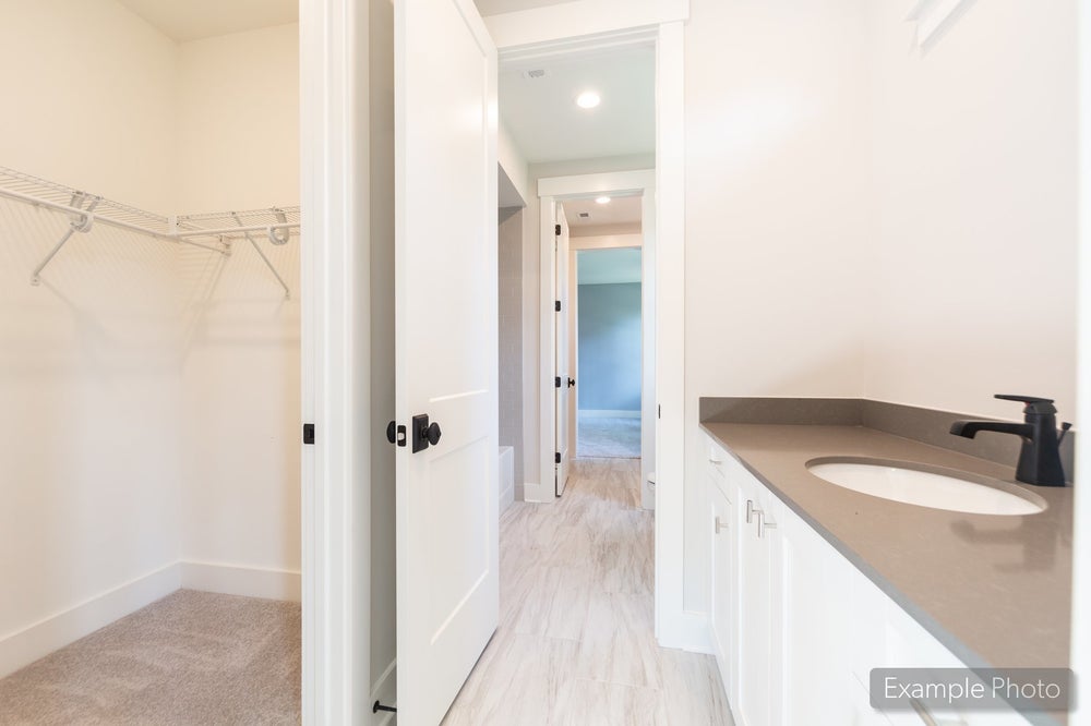 Bedroom 3 Shared Bath and Closet Sample. 4br New Home in Lancaster, SC