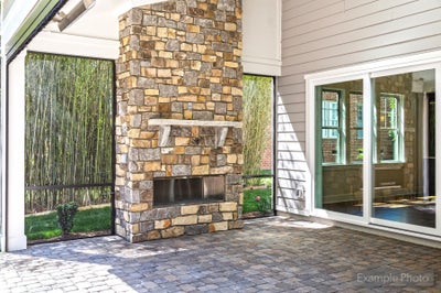Outdoor Living Sample. Lancaster, SC New Home