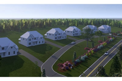 Davidson Retreat Rendering - Lot 4 is third from the right. 0.92 Lot for Sale in Davidson, NC