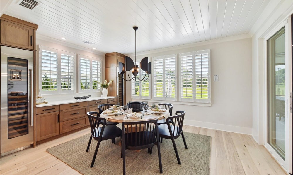 Breakfast nook. Huntersville, NC New Home