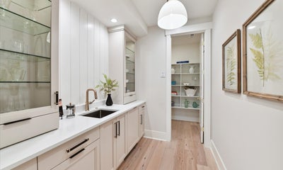 Scullery leads to the large pantry. Huntersville, NC New Home