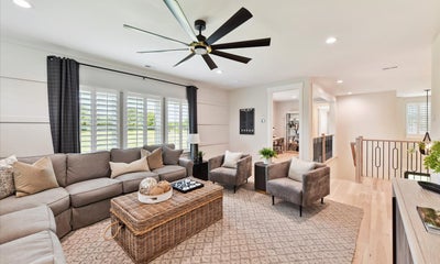 Upstairs Loft Area. New Home in Huntersville, NC