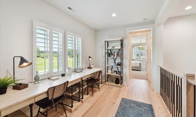 Upstairs Tech Space, Library, you choose. 4br New Home in Huntersville, NC