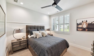 Bedroom 4 Upstairs with Ensuite bath. 4br New Home in Huntersville, NC