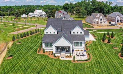 Rear View of Home. 4br New Home in Huntersville, NC