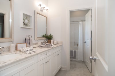 Bedroom 2 Bath Sample. New Home in Fort Mill, SC