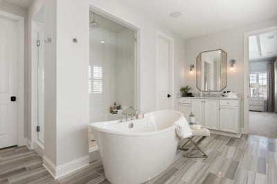 Primary Bath Sample. Charlotte, NC New Home