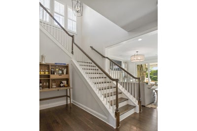 Stairway Sample. 4,412sf New Home in Charlotte, NC