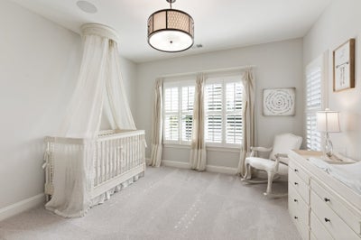 Bedroom 2 Sample. New Home in Charlotte, NC