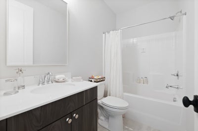 Bedroom 2 Bath Sample. Charlotte, NC New Home