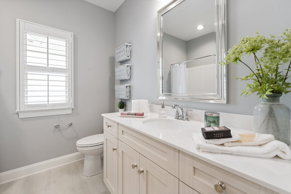 Bedroom 3 Bath Sample. New Home in Charlotte, NC