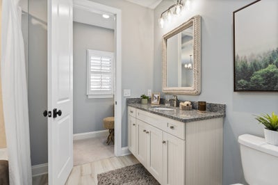 Bedroom 4 Bath Sample. Charlotte, NC New Home