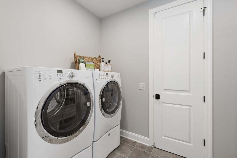 Laundry Room Sample. 4,412sf New Home in Charlotte, NC