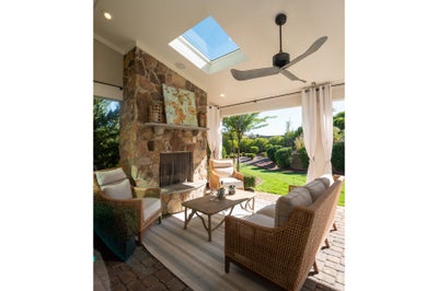 Outdoor Living Sample. 5br New Home in Charlotte, NC