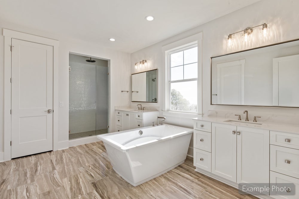 Primary Bath Sample. New Home in Fort Mill, SC
