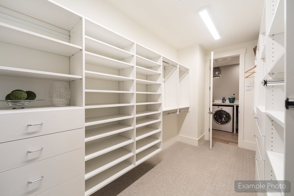 Primary Closet Sample. 5,098sf New Home in Fort Mill, SC