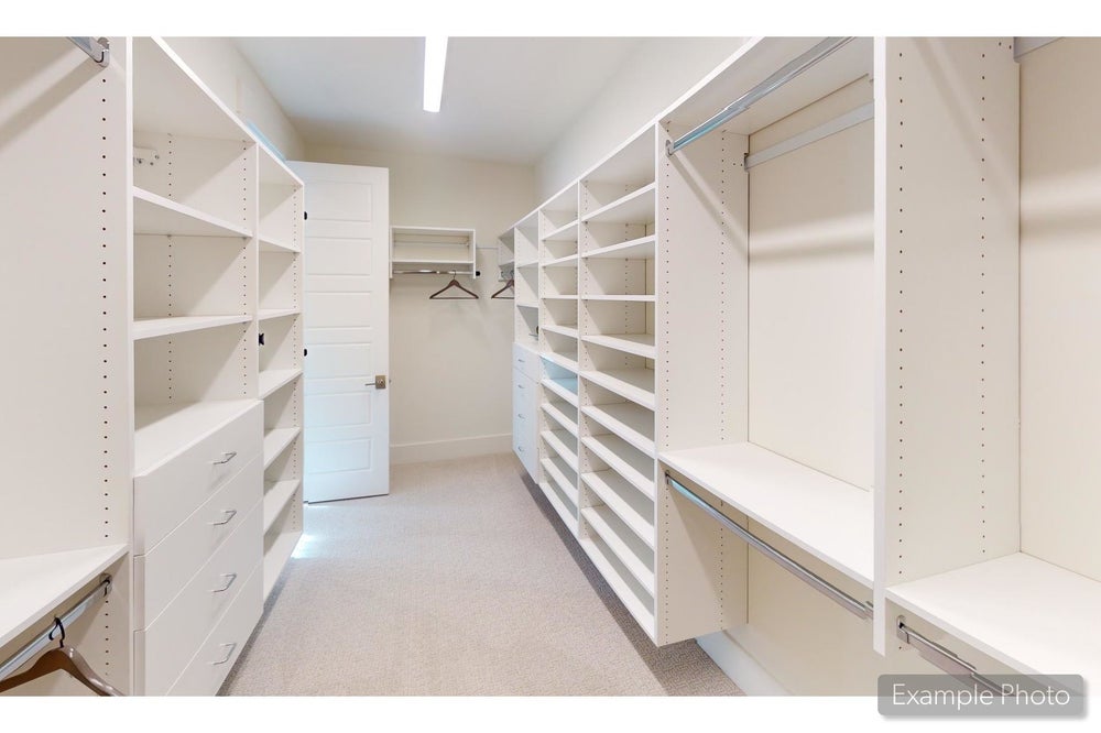 Primary Closet Sample. 5,098sf New Home in Fort Mill, SC