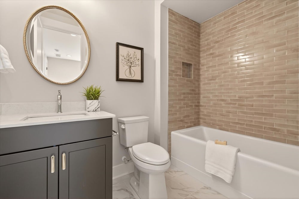 Upstairs bath. Lancaster, SC New Home