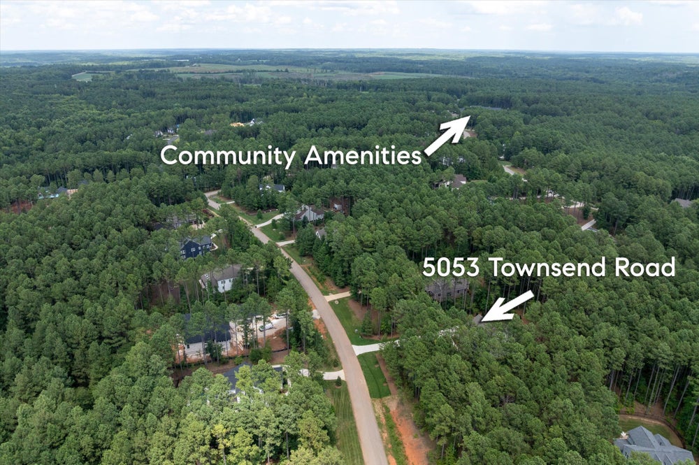 Aerial View of Community. 4br New Home in Lancaster, SC