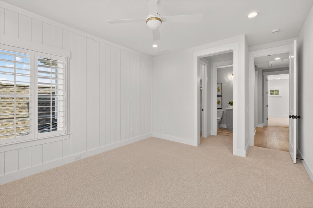 Guest Bedroom. New Home in Huntersville, NC