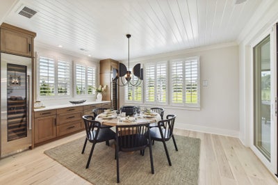 Dining Room Sample. Montecito Home with 3 Bedrooms