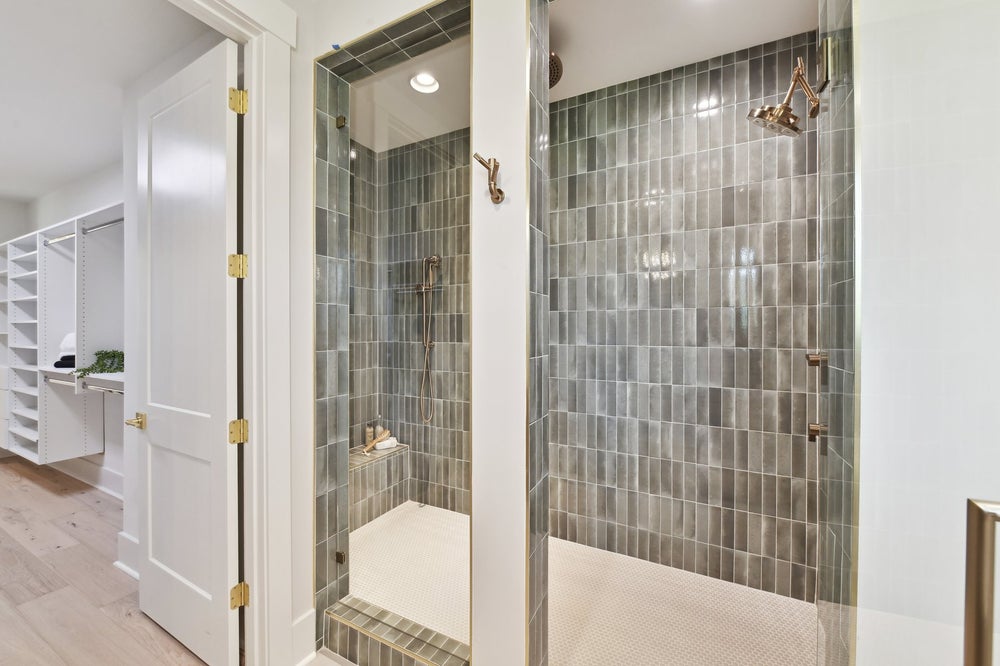 Primary Suite Bath Sample. Montecito New Home Floor Plan