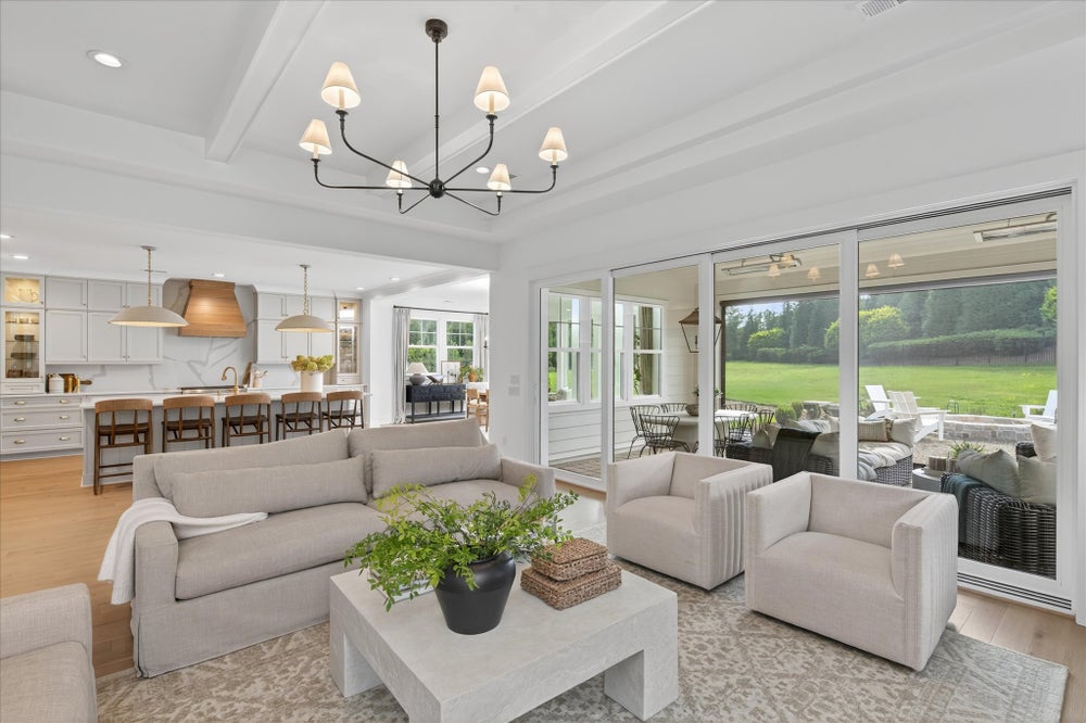 Open living that feels intimate. 5703 Heirloom Crossing Court, Charlotte, NC