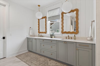Primary Bath for 2. New Home in Charlotte, NC