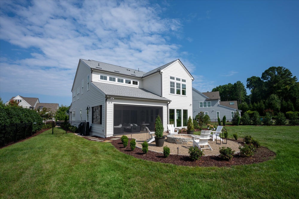 Rear Exterior. 3,949sf New Home